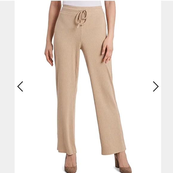 Vince Camuto RIB-KNIT LOUNGE PANTS - Picture 2 of 5